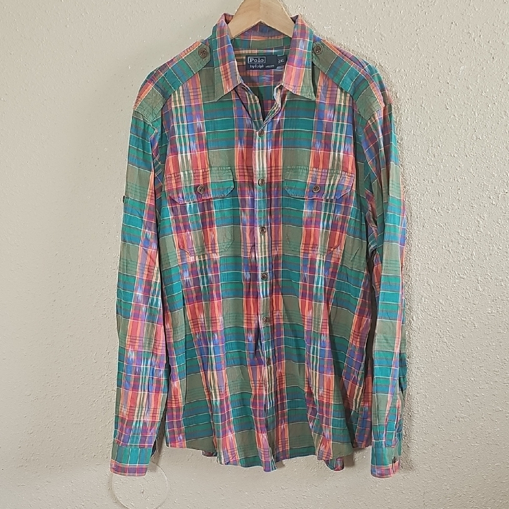 Polo By Ralph Lauern Casual Button-Down Shirt.